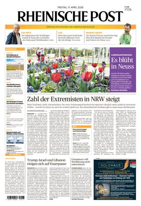 Cover of Rheinische Post Duesseldorf Meerbusch