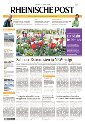 Cover of Rheinische Post Duisburg