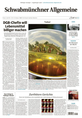 Cover of Schwabmunchner Allgemeine
