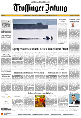 Cover of Trossinger Zeitung