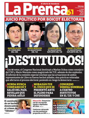 Cover of Diario La Prensa