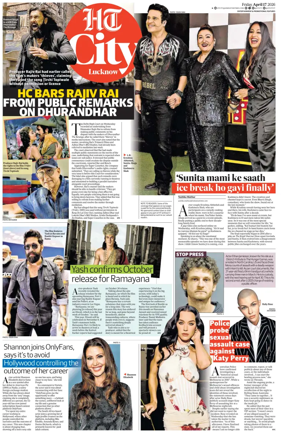 Cover of Hindustan Times (Lucknow) - Live
