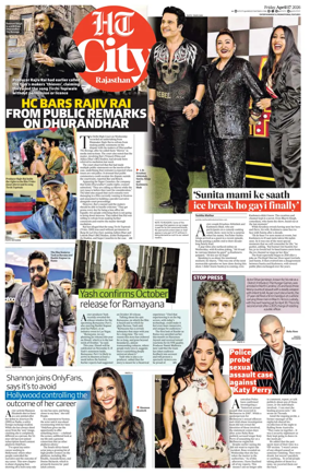 Cover of Hindustan Times (Jaipur) - City