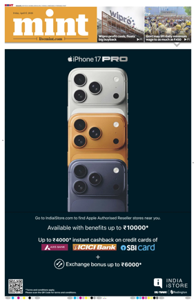 Cover of Mint Kolkata