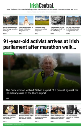 Cover of Irish Central