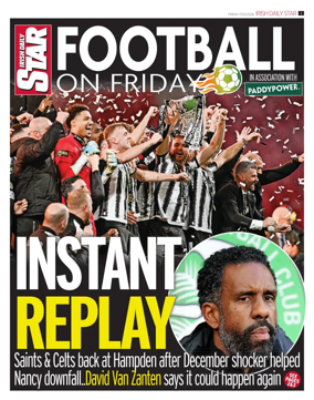 Cover of Irish Daily Star - Fanatic