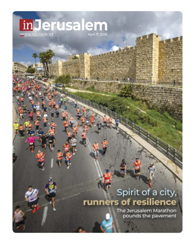Cover of The Jerusalem Post In Jerusalem