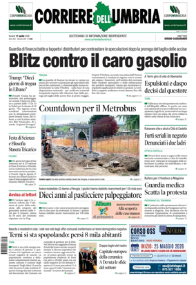 Cover of Corriere dell Umbria