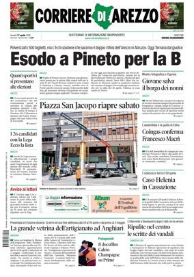 Cover of Corriere di Arezzo