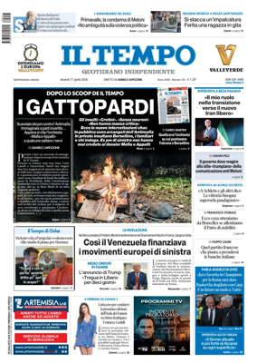 Cover of Il Tempo (Nazionale)