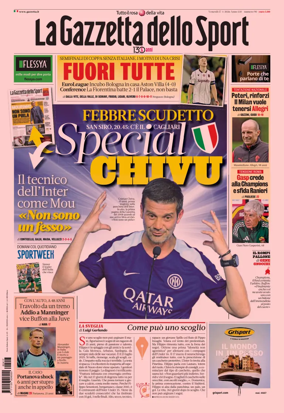 Cover of La Gazzetta dello Sport - Napoli
