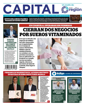 Cover of Capital Coahuila