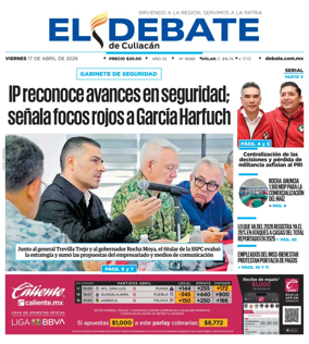 Cover of El Debate de Culiacan