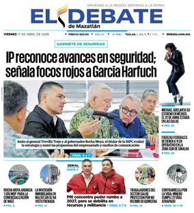Cover of El Debate de Mazatlan