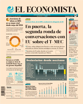 Cover of El Economista (Mexico)