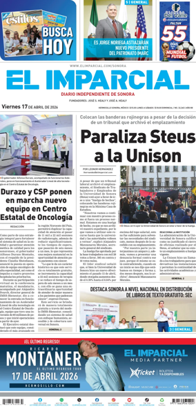 Cover of El Imparcial