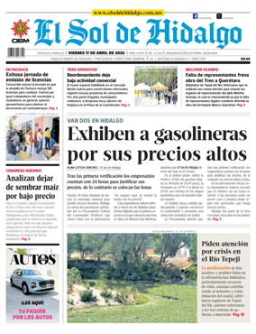 Cover of El Sol de Hidalgo