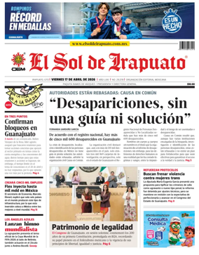 Cover of El Sol de Irapuato