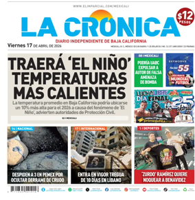 Cover of La Cronica