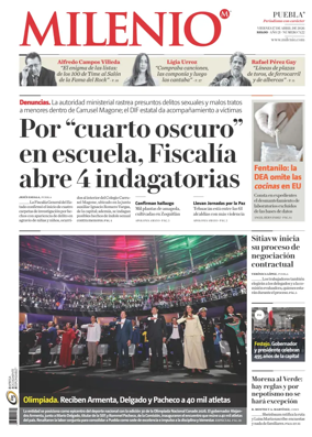 Cover of Milenio Puebla