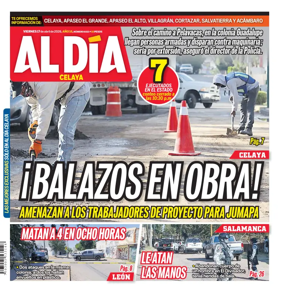 Cover of Periodico Al Dia (Celaya)