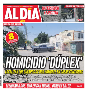 Cover of Periodico Al Dia (Leon)