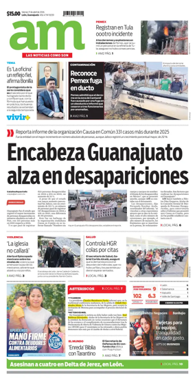 Cover of Periodico AM (Leon)
