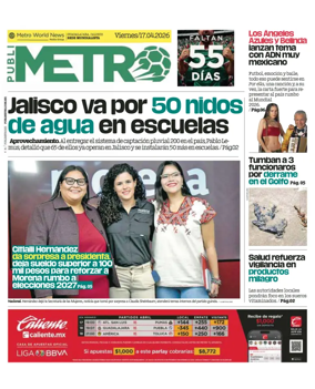 Cover of Publimetro Guadalajara