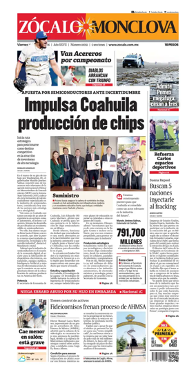 Cover of Zocalo Monclova
