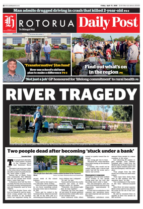 Cover of Rotorua Daily Post