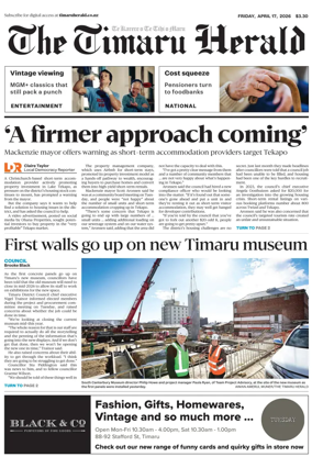 Cover of The Timaru Herald