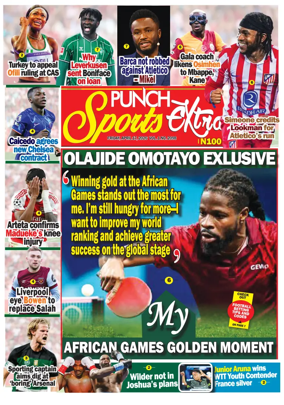 Cover of Punch Sports Extra