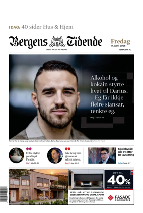 Cover of Bergens Tidende