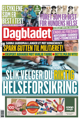 Cover of Dagbladet