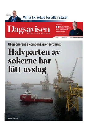 Cover of Dagsavisen