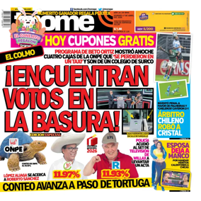 Cover of Diario Trome