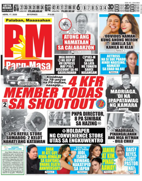 Cover of PM Pang-Masa