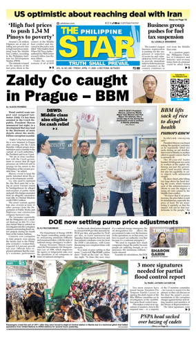 Cover of The Philippine Star