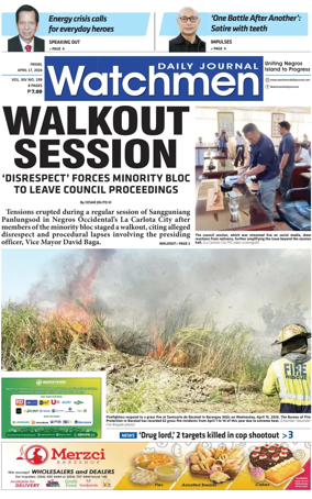 Cover of Watchmen Daily Journal