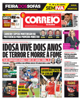Cover of Correio da Manha