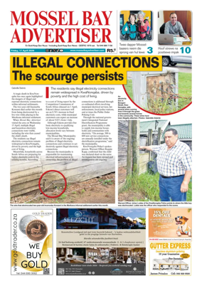 Cover of Mossel Bay Advertiser