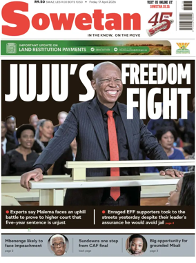 Cover of Sowetan