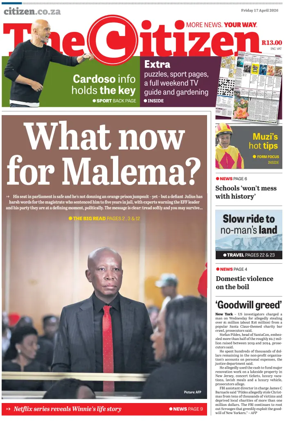 Cover of The Citizen (Gauteng)