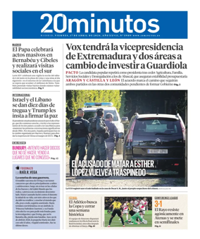 Cover of 20 Minutos Madrid