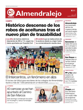 Cover of El Periodico de Almendralejo