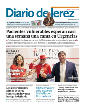 Cover of Diario de Jerez