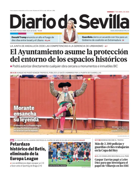 Cover of Diario de Sevilla