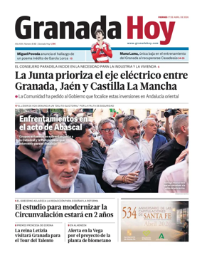Cover of Granada Hoy