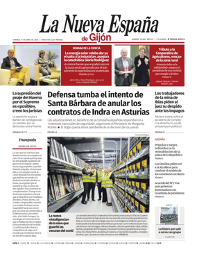 Cover of La Nueva Espana (Gijon)