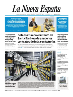 Cover of La Nueva Espana (Oviedo)
